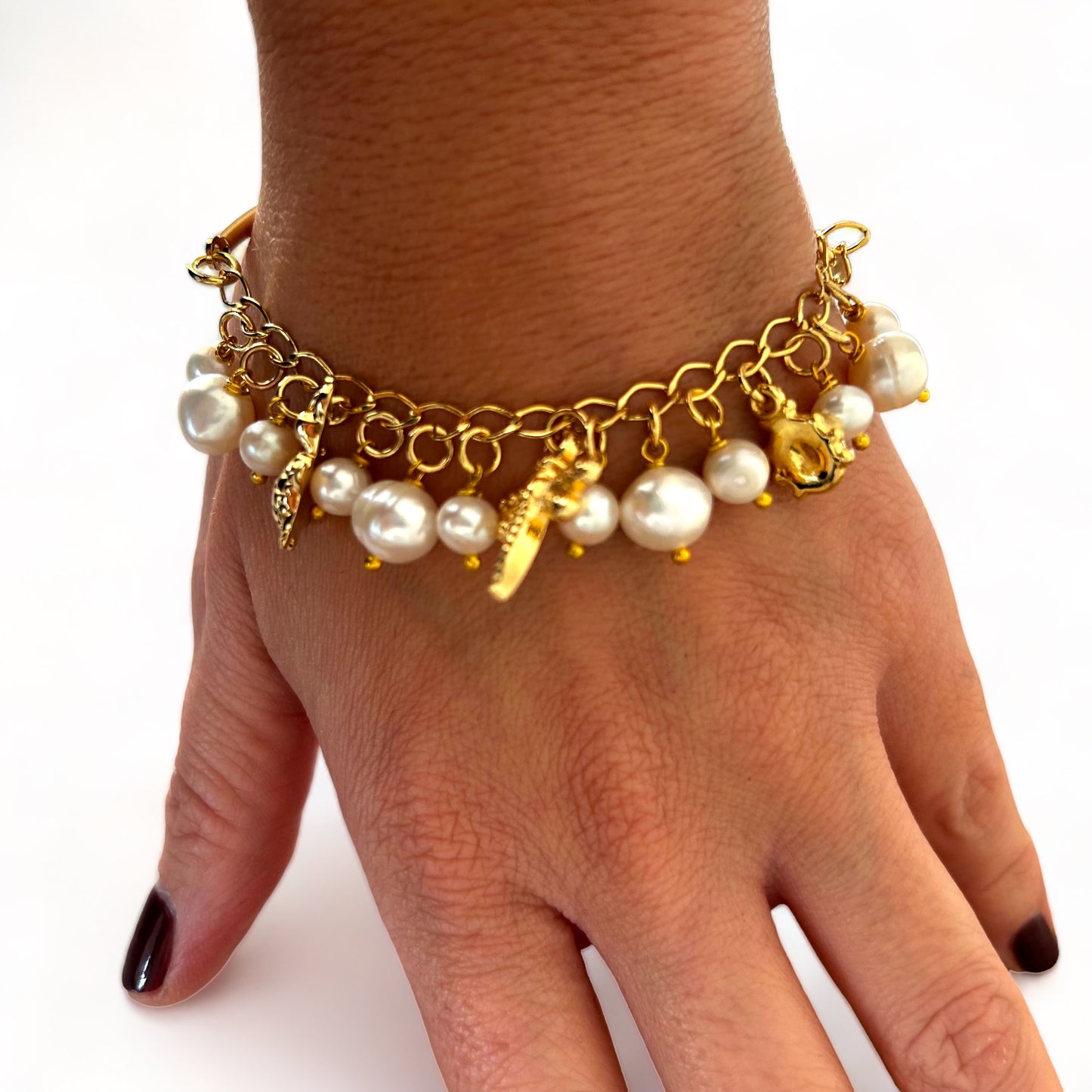 DREAMWEAVER pearl bracelet by DREAMSHINES