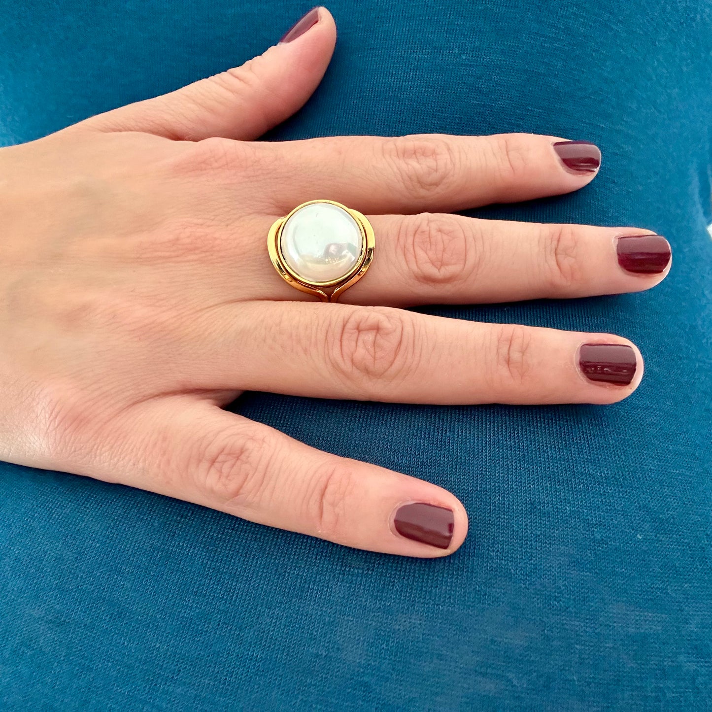 MARIA'S FAVORITE DREAMSHINES PEARL ring