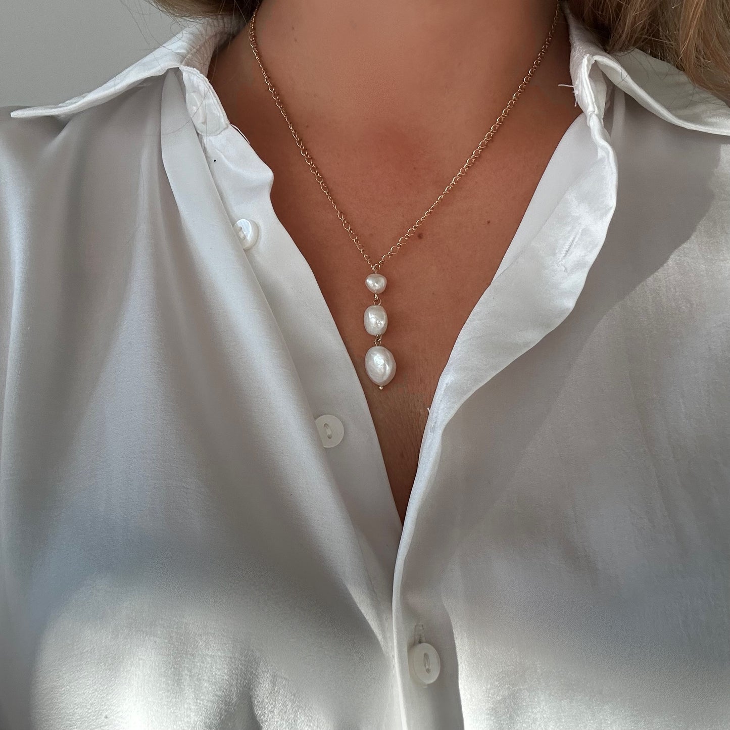 SIMPLY BEAUTIFUL PEARL necklace