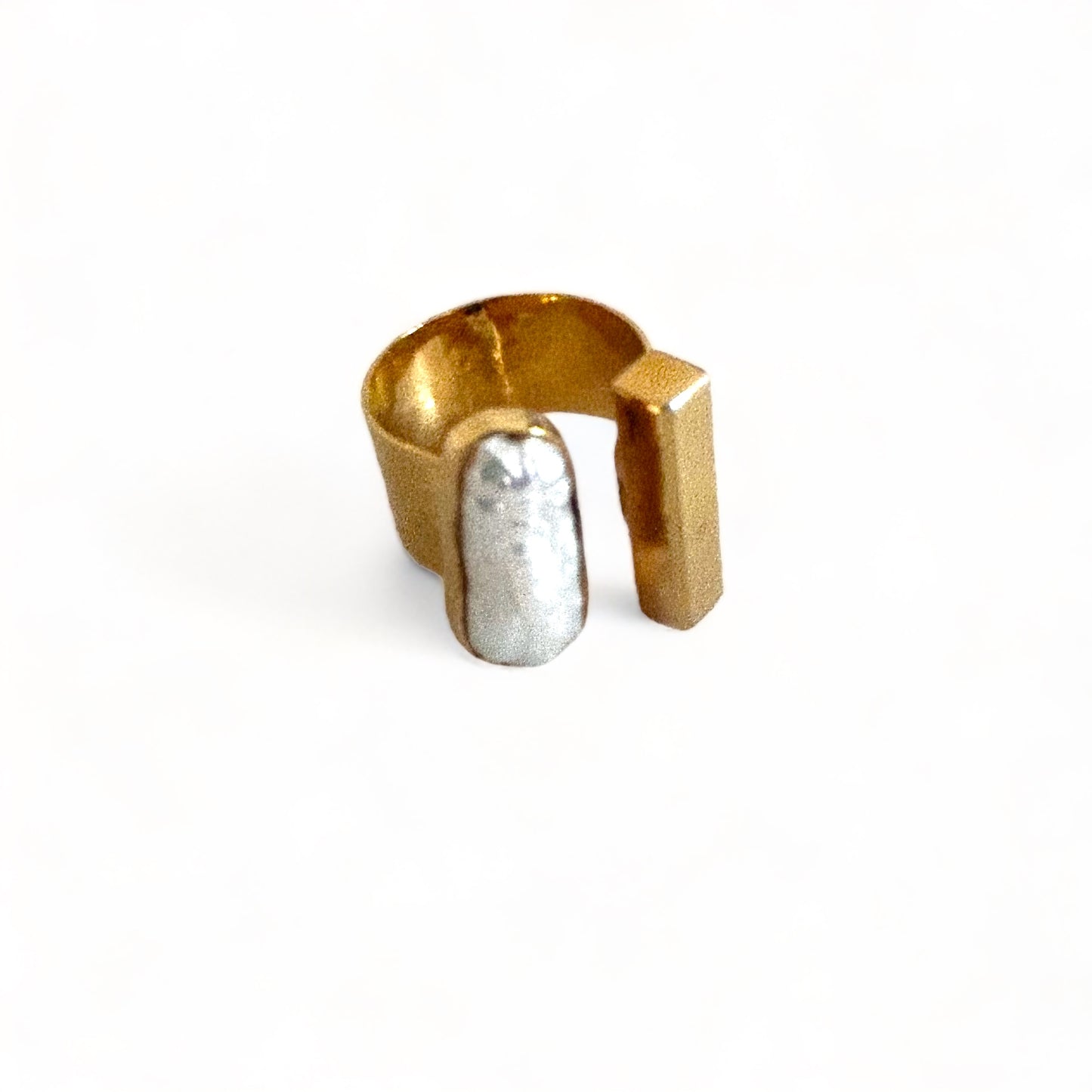 BAROQUE BAGUETTE DREAMSHINES PEARL ring