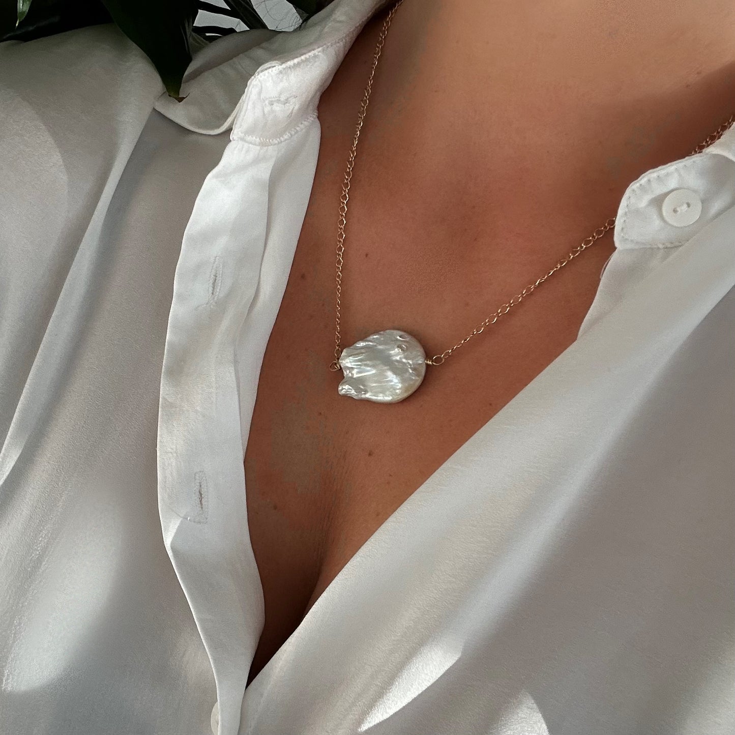 THE ONE PEARL necklace