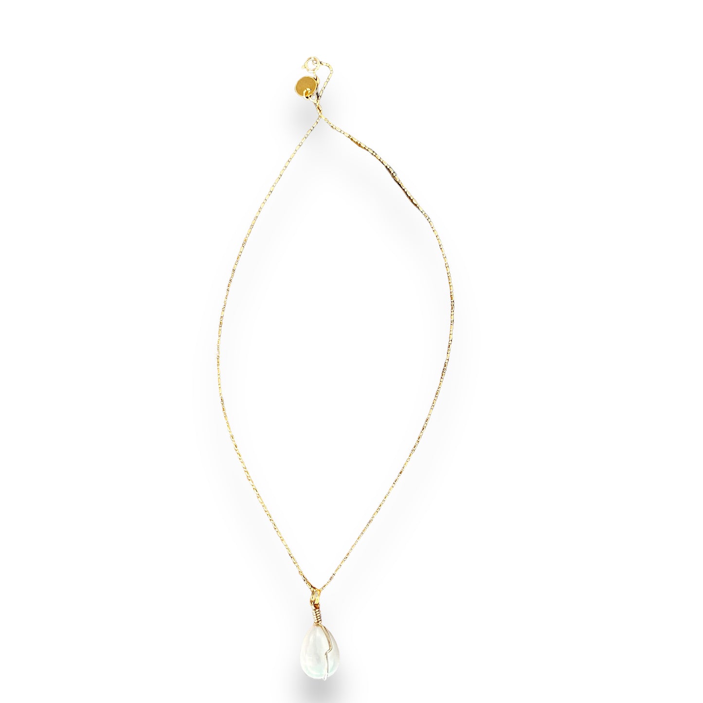 DREAMSHINES PEARL WITH A TWIST short necklace