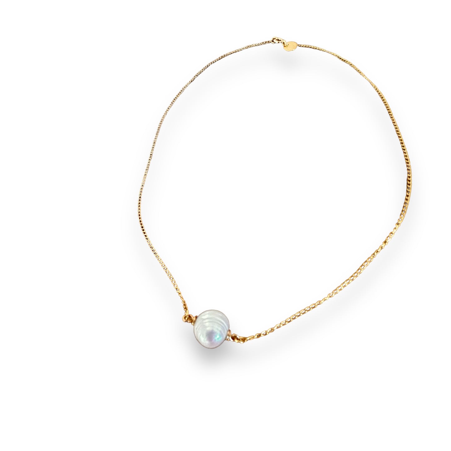 SPIRAL PEARL necklace