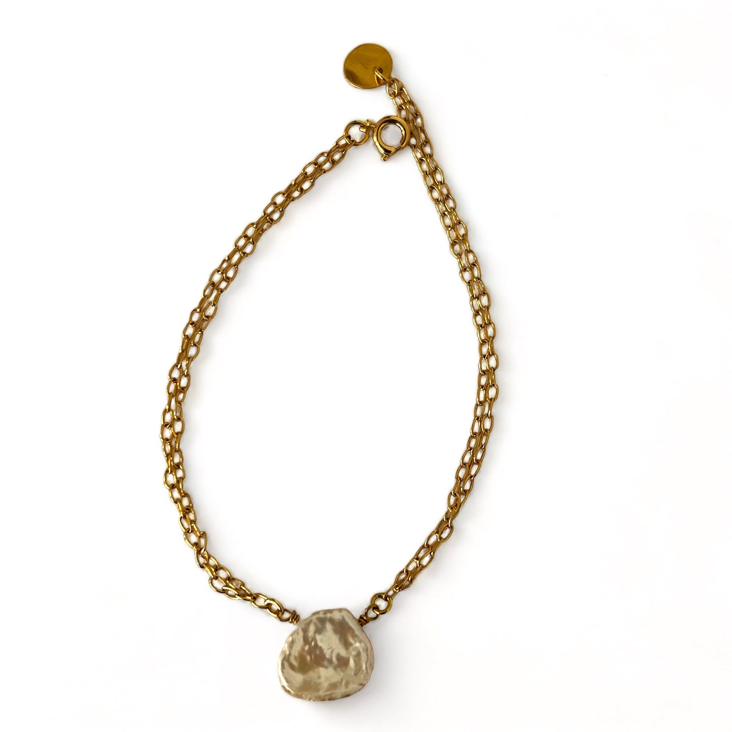THE ONE BAROQUE PEARL clasp bracelet by DREAMSHINES