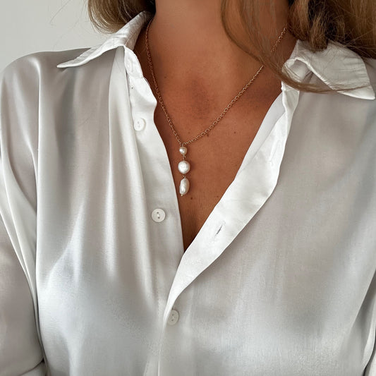 SIMPLY BEAUTIFUL PEARL necklace